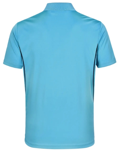 Picture of Winning Spirit, Mens Cooldry S/S Contrast Interlock Polo